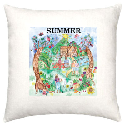 Mother Nature's Wisdom - Cushion - Summer Thumbnail